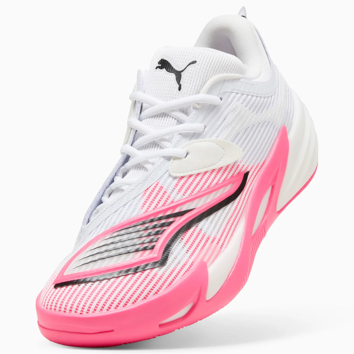 PUMA White-PUMA Black-Pure Pink