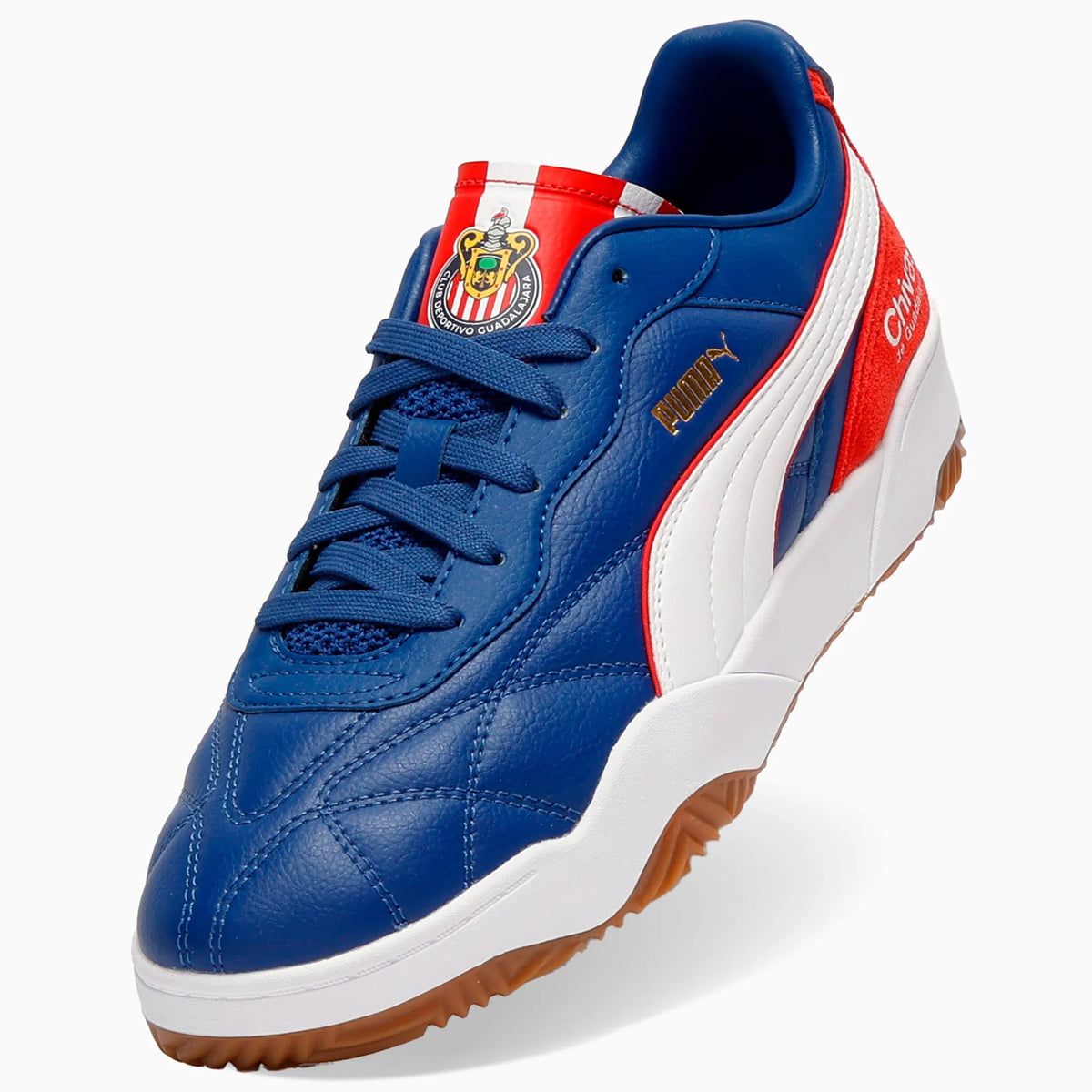 Blazing Blue-For All Time Red-PUMA White-PUMA Gold