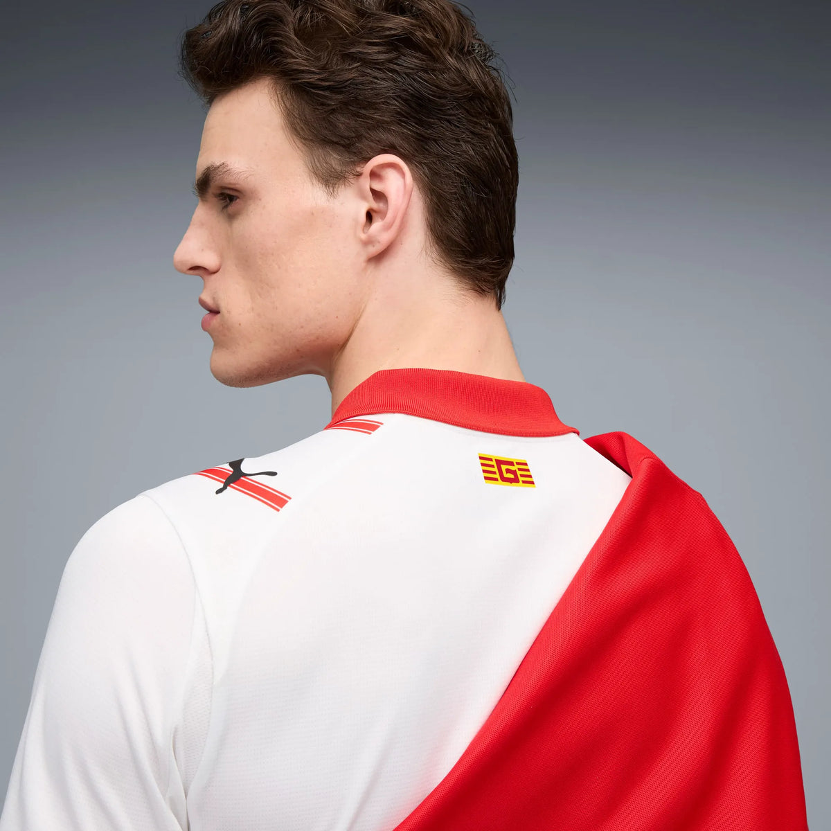 PUMA White-PUMA Red