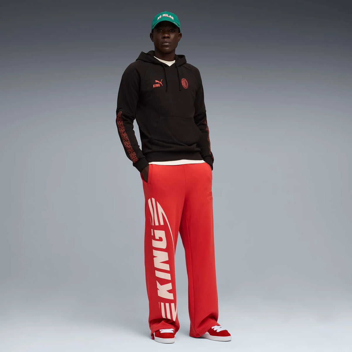 PUMA Black-Red Fire