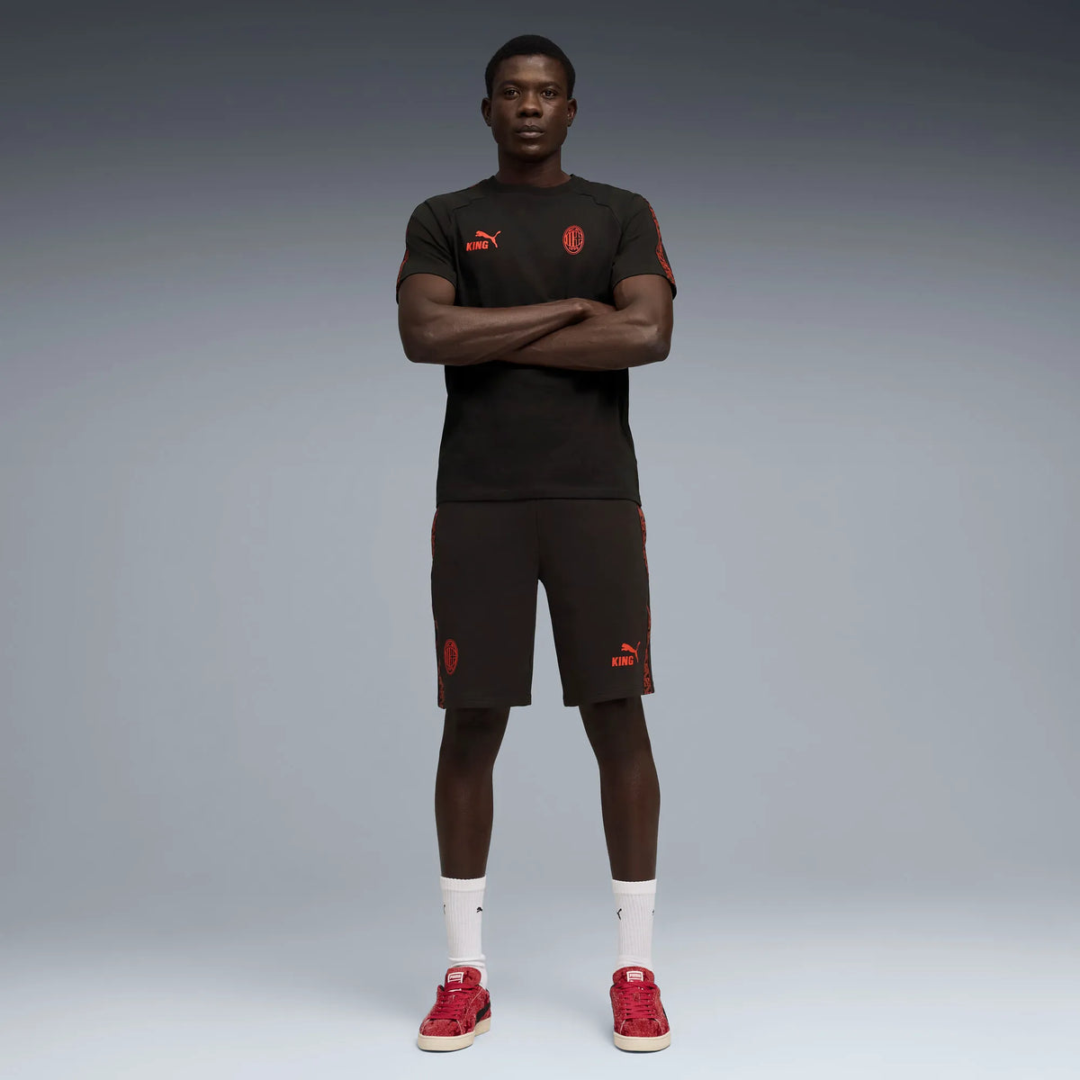 PUMA Black-Red Fire