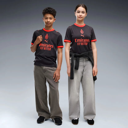 Flat Dark Gray-Glowing Red