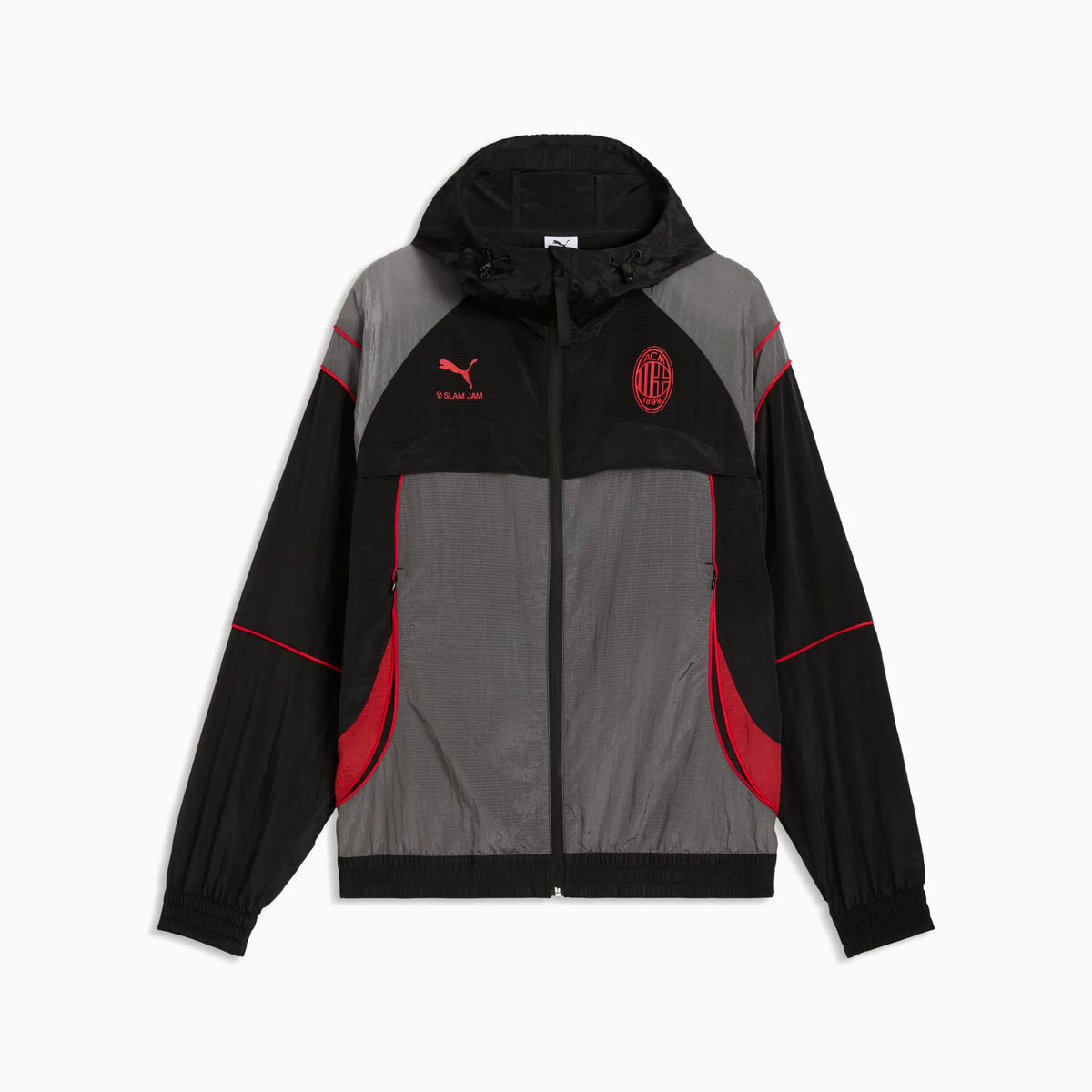 PUMA Black-Flat Medium Gray
