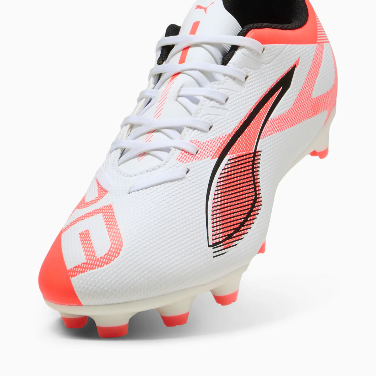 PUMA White-PUMA Black-Glowing Red