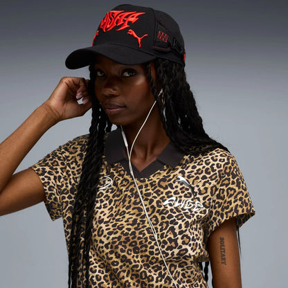 PUMA Black-Fierce Red