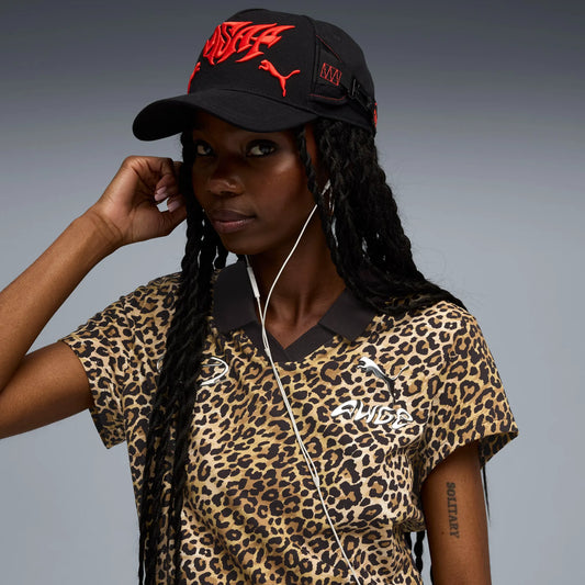 PUMA Black-Fierce Red