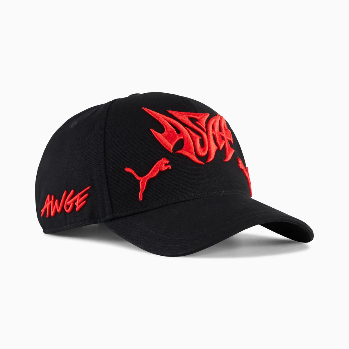 PUMA Black-Fierce Red