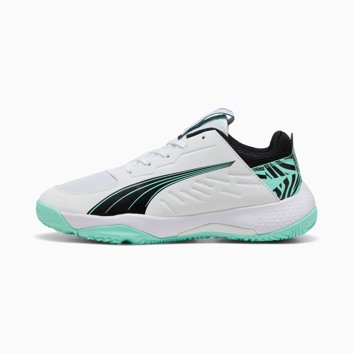 PUMA White-PUMA Black-Electric Peppermint