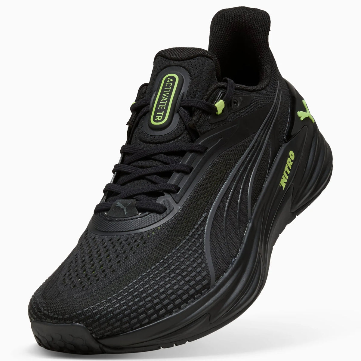 PUMA Black-Sunny Lime-Cool Dark Gray