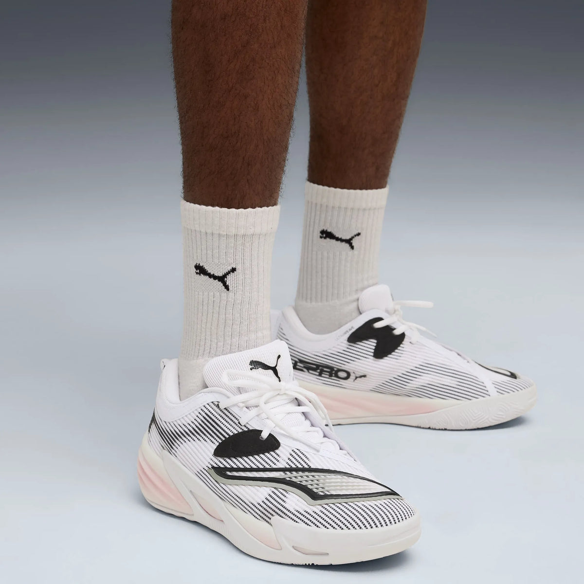 PUMA White-PUMA Black