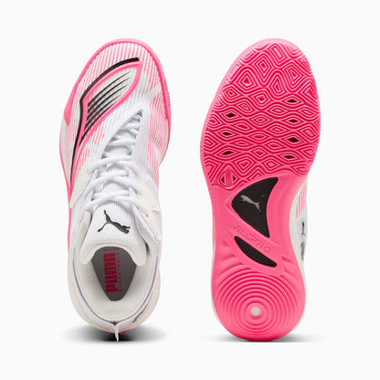 PUMA White-PUMA Black-Pure Pink