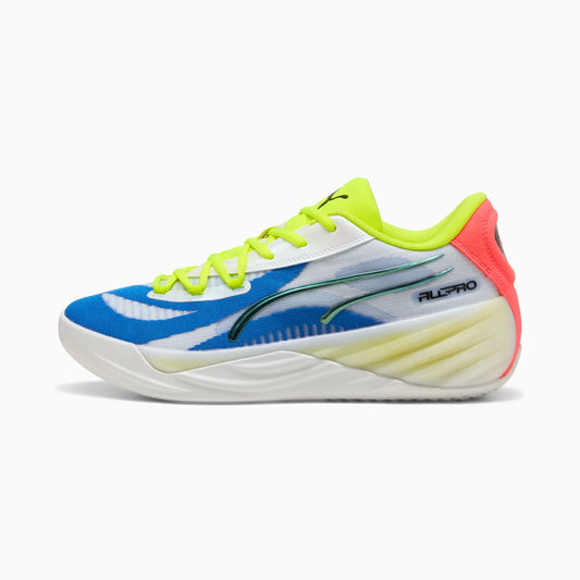 PUMA White-Yellow Alert-Pink Alert