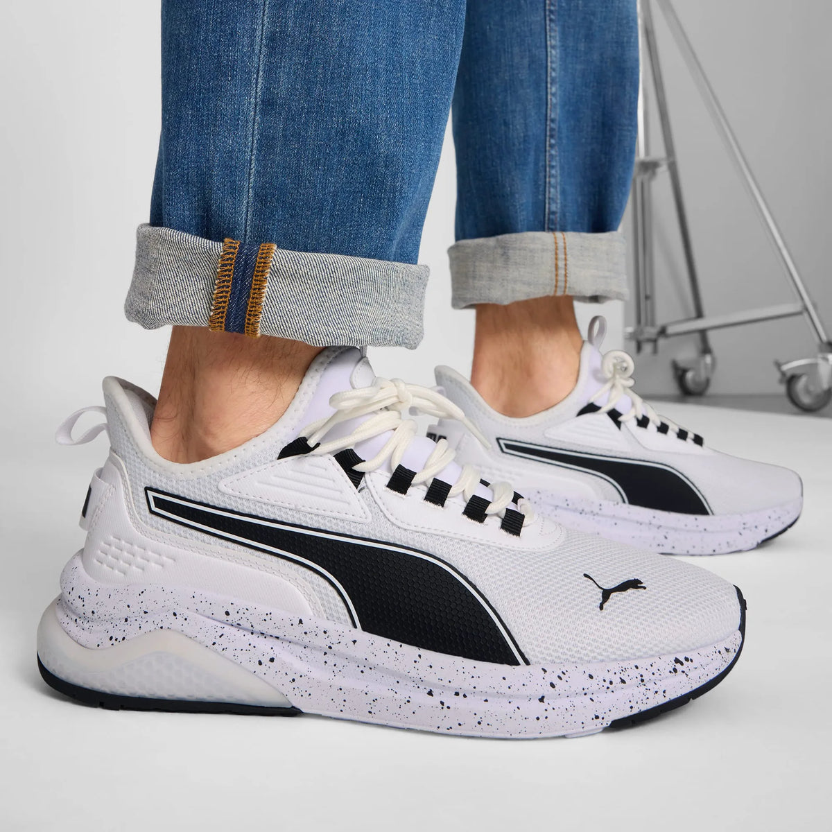 PUMA White-PUMA Black