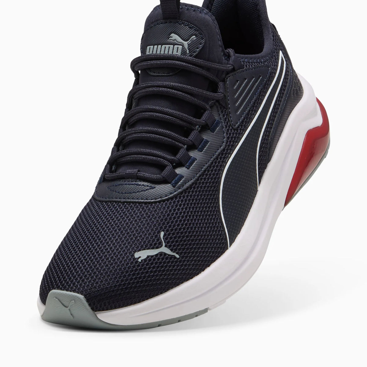 New Navy-PUMA White-Cool Mid Gray-Dark Crimson