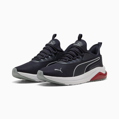 New Navy-PUMA White-Cool Mid Gray-Dark Crimson