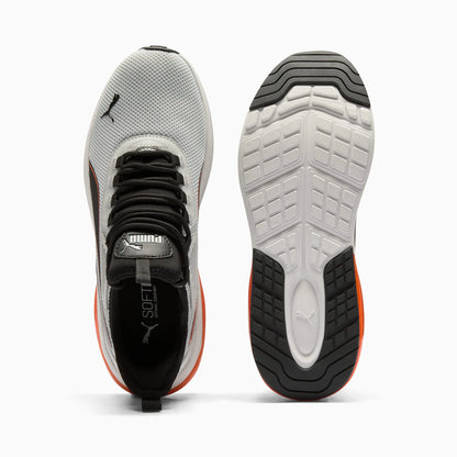 Flat Light Gray-PUMA Black-Rickie Orange