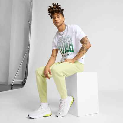 Feather Gray-PUMA White-PUMA Black-Lemon Sherbert