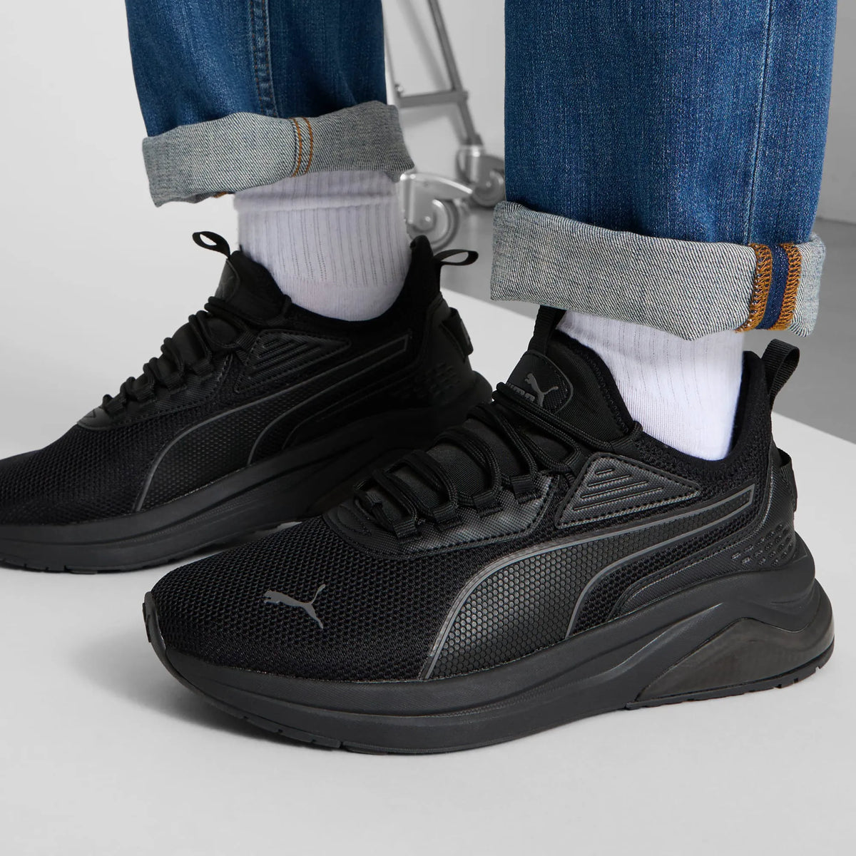 PUMA Black-Cool Dark Gray