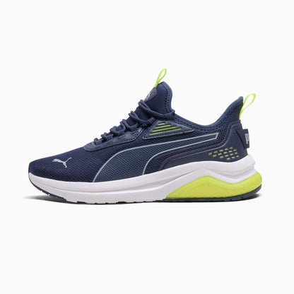 PUMA Navy-Cool Mid Gray-Electric Lime