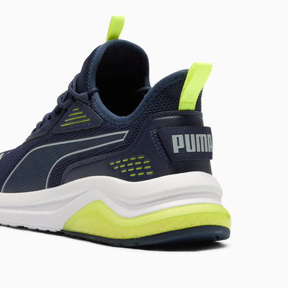 PUMA Navy-Cool Mid Gray-Electric Lime