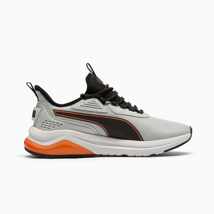 Flat Light Gray-PUMA Black-Rickie Orange