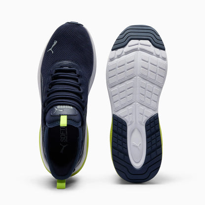 PUMA Navy-Cool Mid Gray-Electric Lime