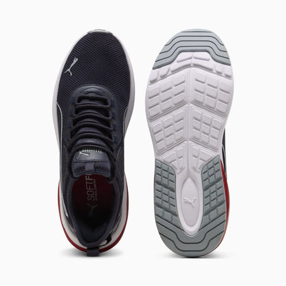 New Navy-PUMA White-Cool Mid Gray-Dark Crimson