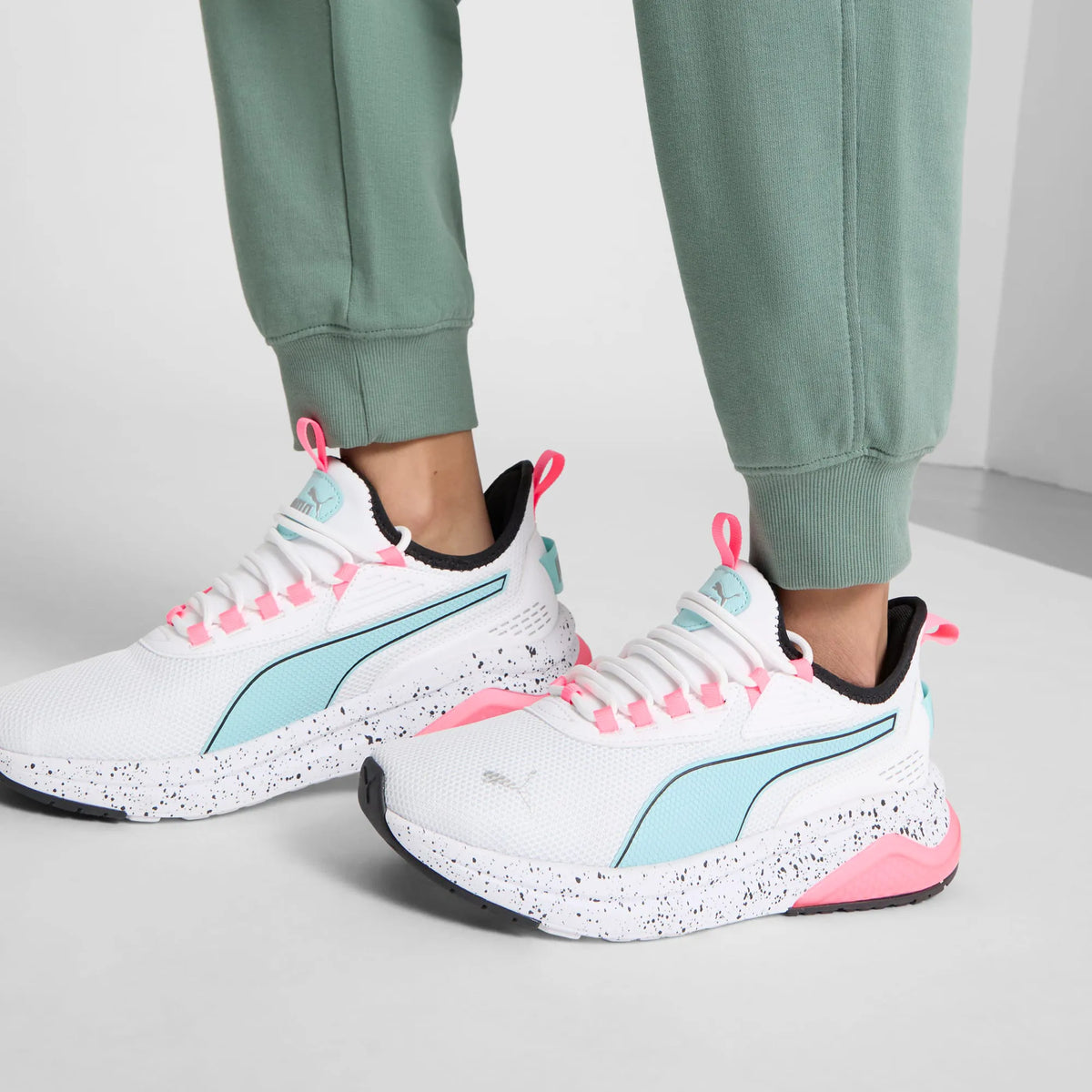 PUMA White-Safe Lake-PUMA Silver