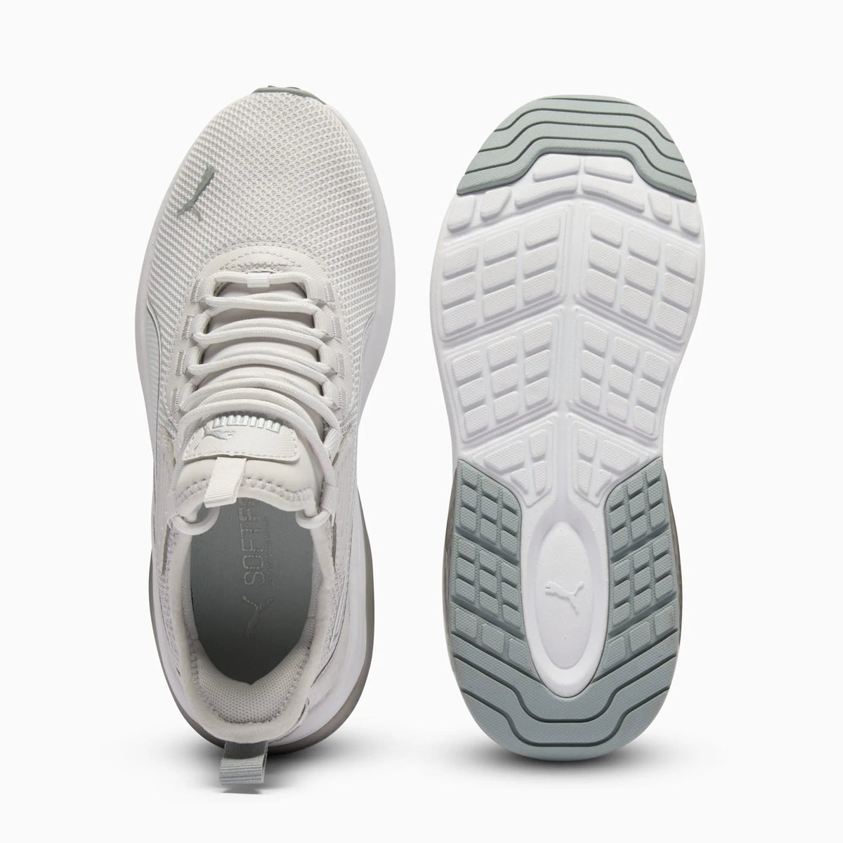 Feather Gray-PUMA White-PUMA Silver