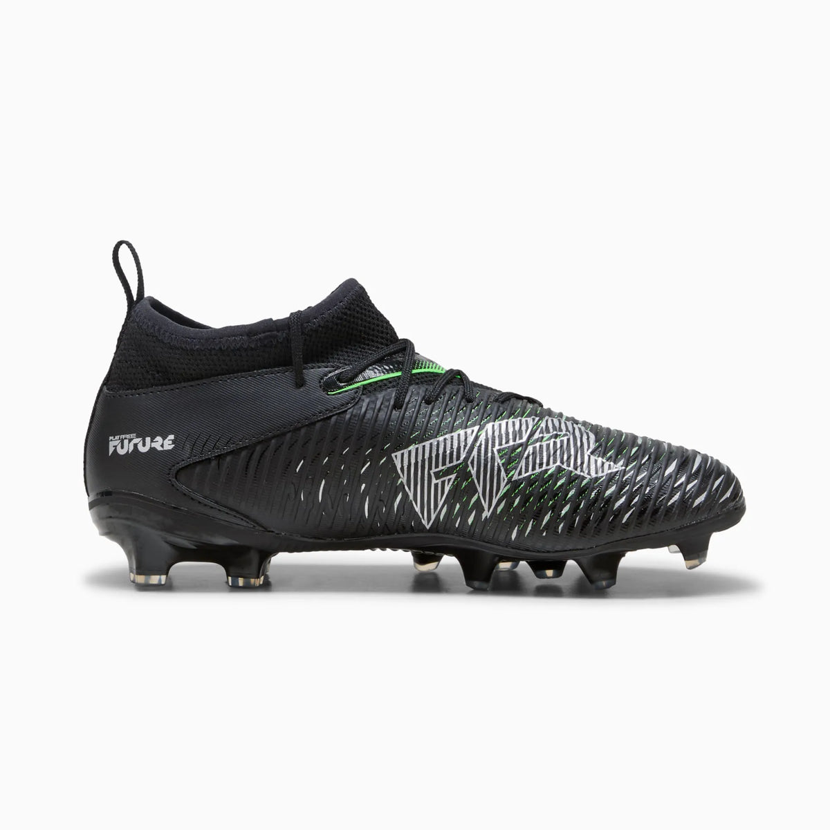 PUMA Black-Cool Light Gray-Fluo Green