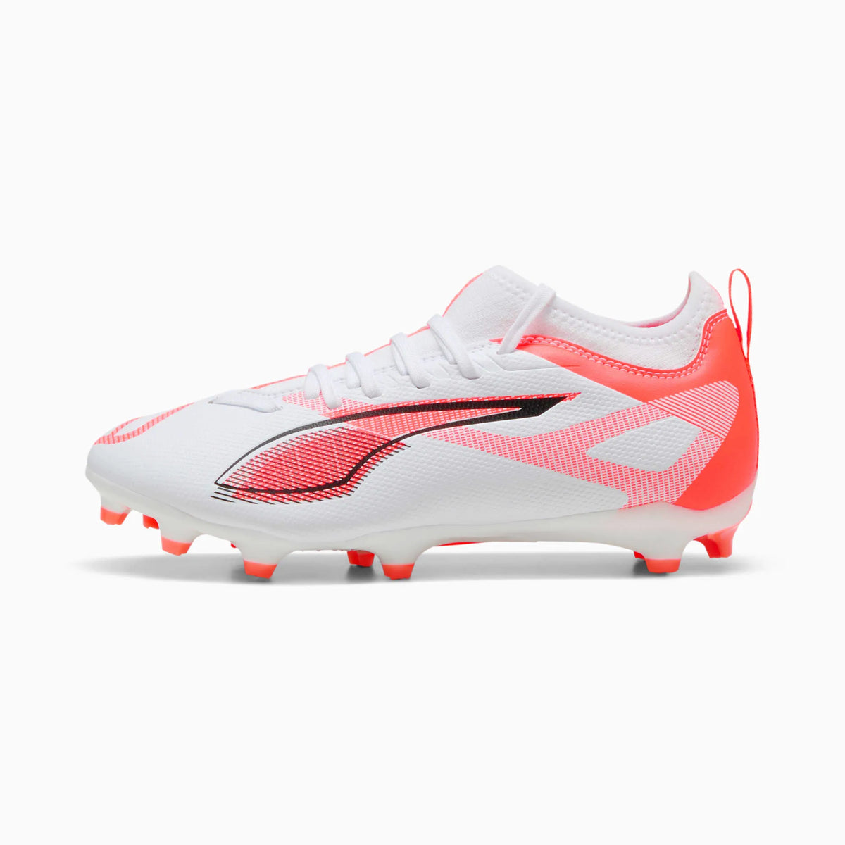 PUMA White-PUMA Black-Glowing Red