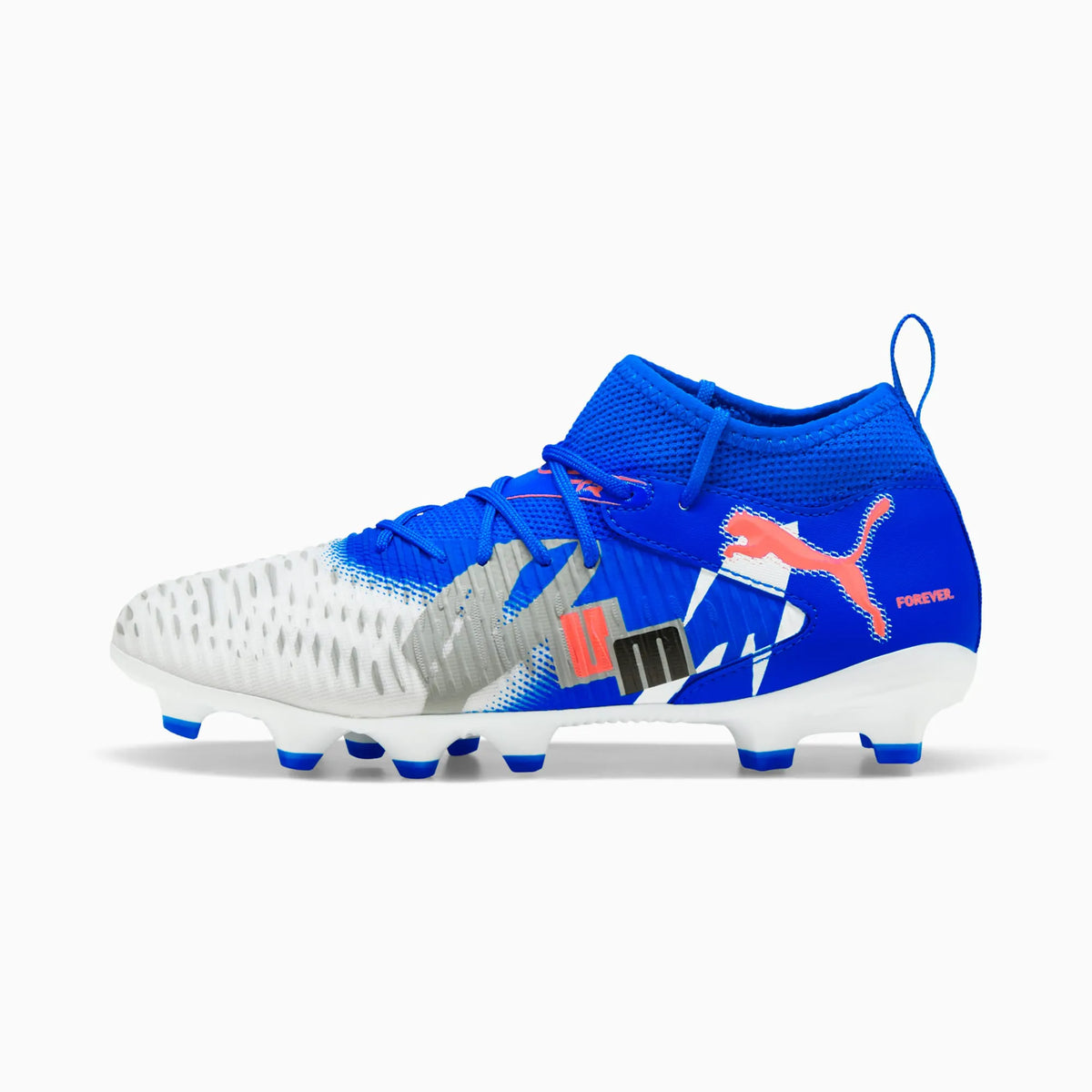 PUMA White-Ultra Blue-Feather Gray-PUMA Black-Glowing Red