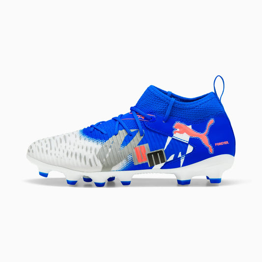 PUMA White-Ultra Blue-Feather Gray-PUMA Black-Glowing Red