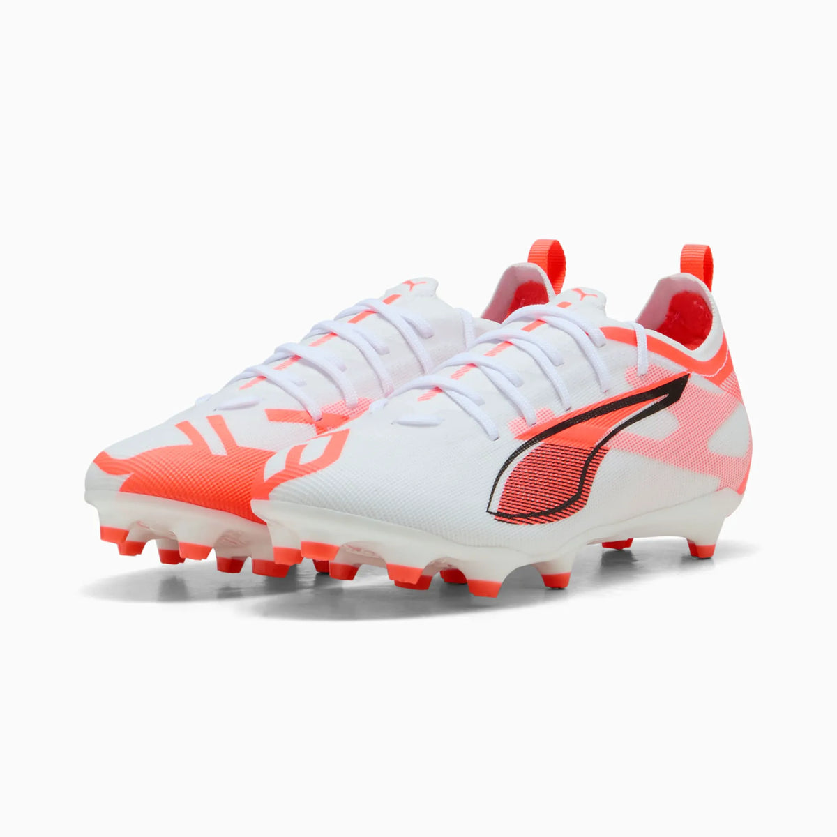 PUMA White-PUMA Black-Glowing Red