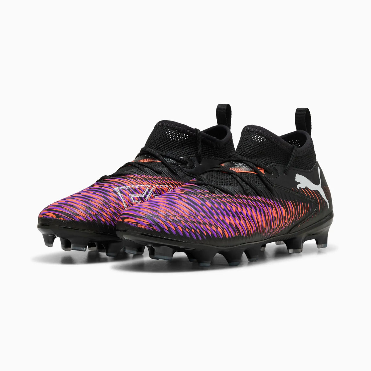 PUMA Black-PUMA White-Glowing Red