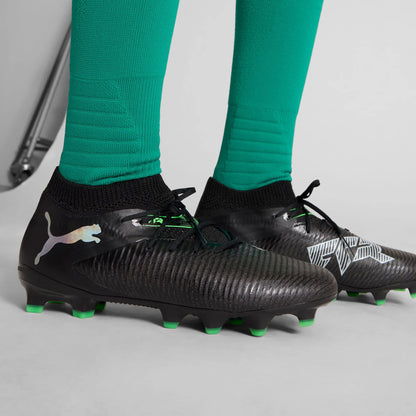 PUMA Black-Cool Light Gray-Fluo Green
