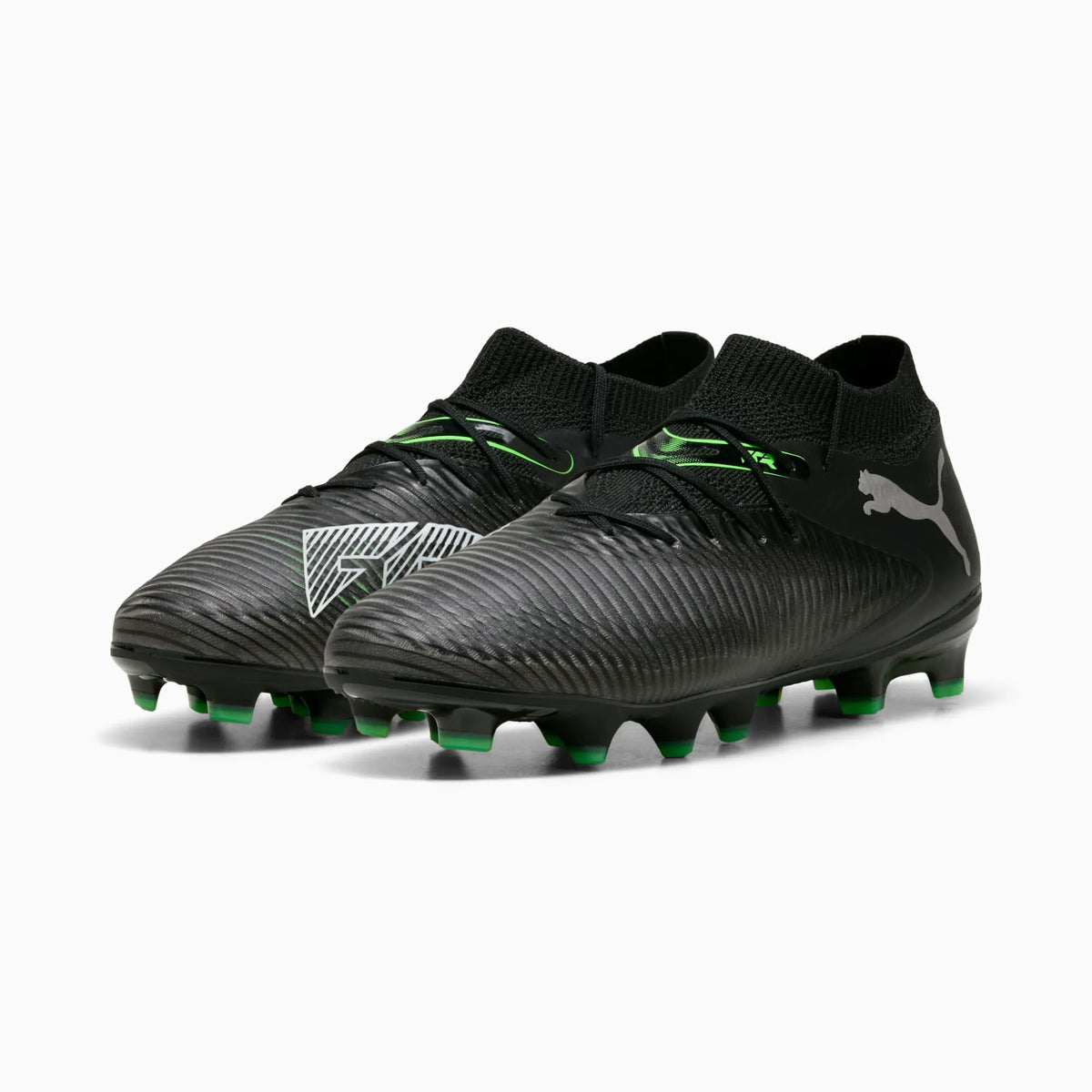 PUMA Black-Cool Light Gray-Fluo Green