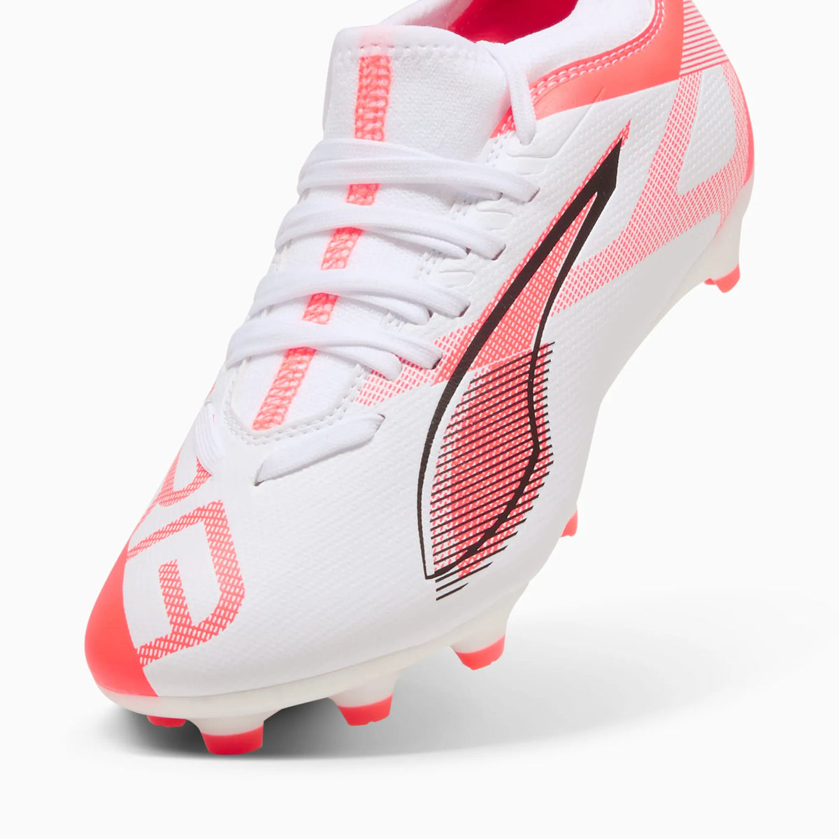PUMA White-PUMA Black-Glowing Red