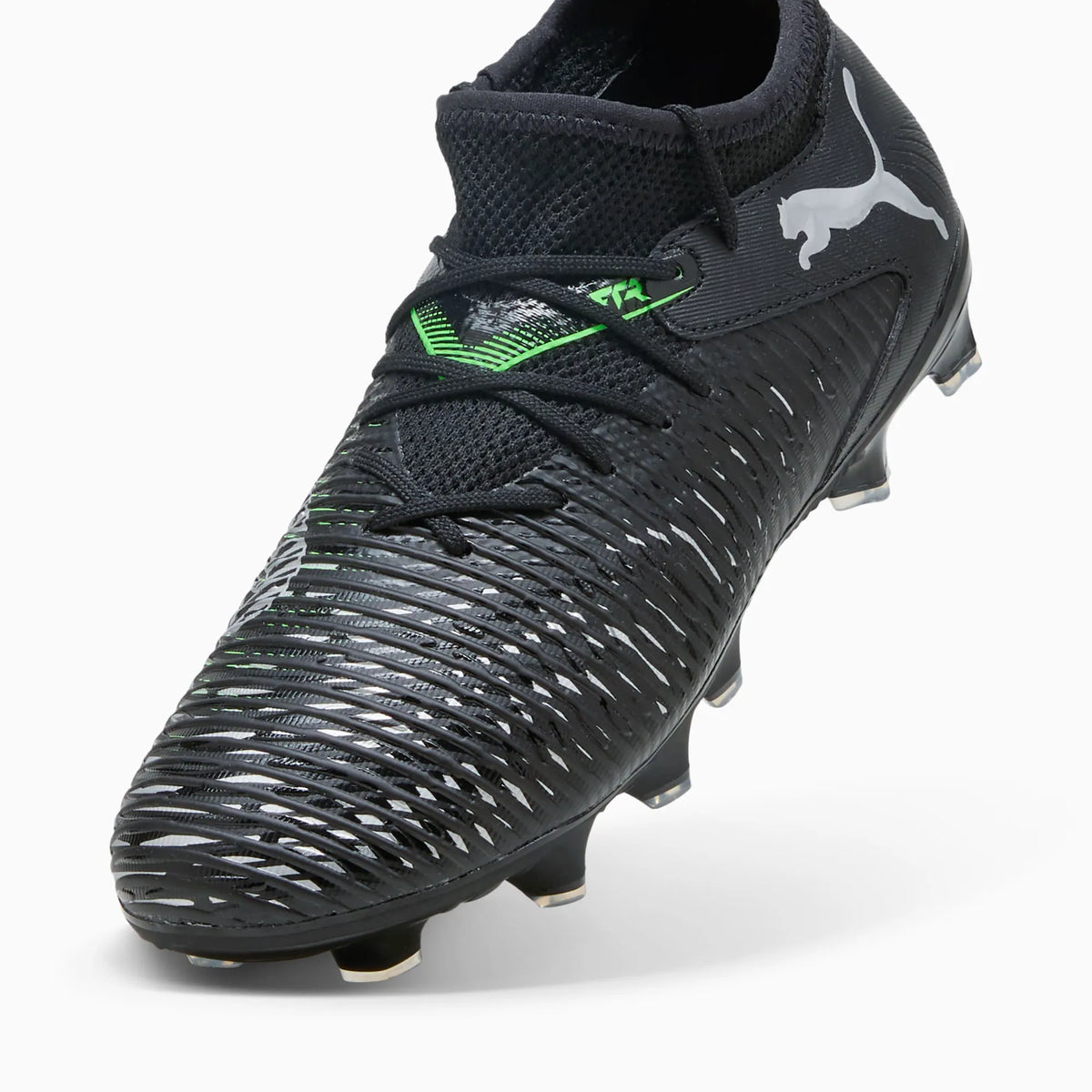 PUMA Black-Cool Light Gray-Fluo Green