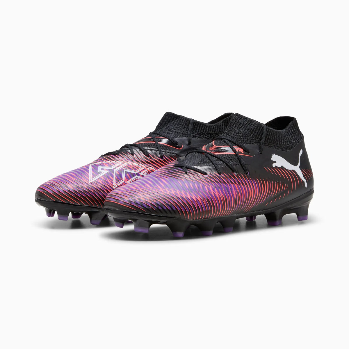PUMA Black-PUMA White-Glowing Red