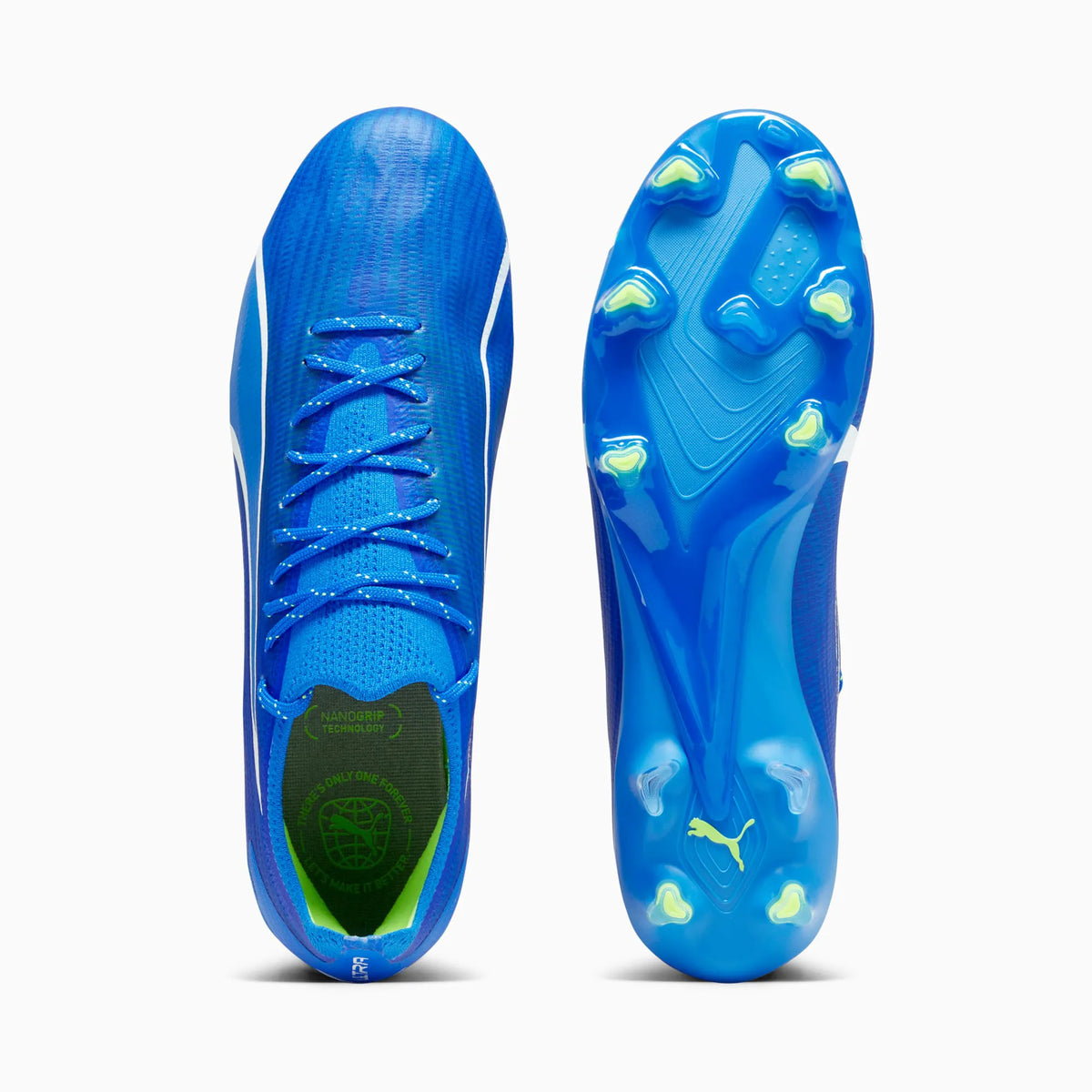 Ultra Blue-PUMA White-Pro Green
