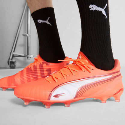 Glowing Red-PUMA White-Red Fire