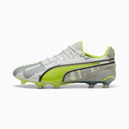 Feather Gray-Electric Lime-PUMA White-Flat Light Gray