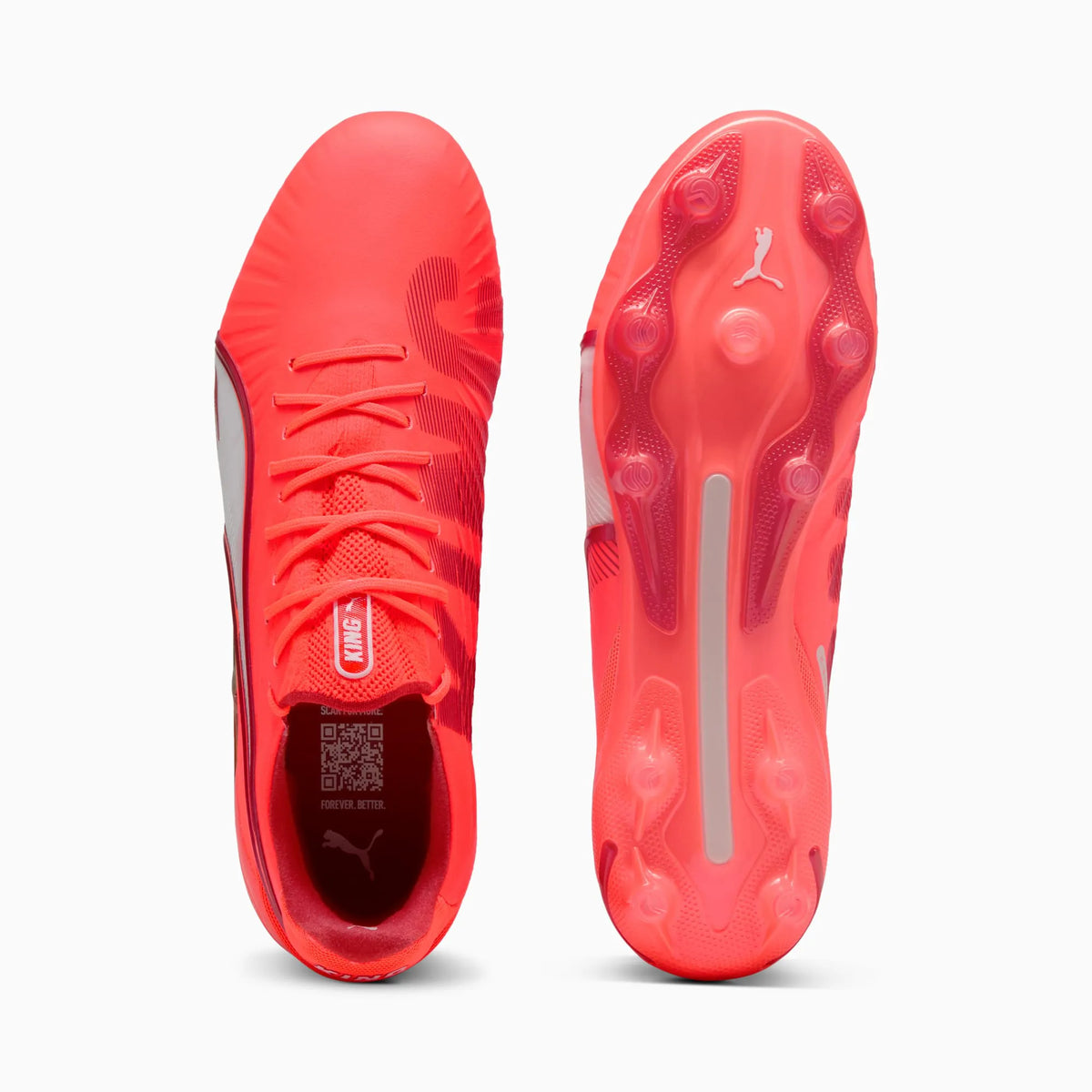Glowing Red-PUMA White-Red Fire