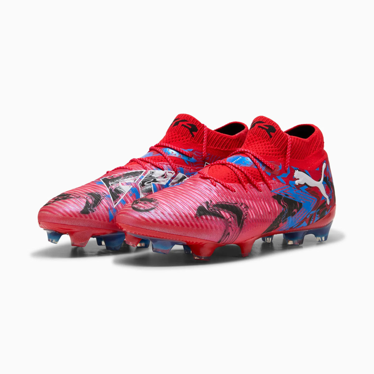 PUMA Red-PUMA Black-Ultra Blue-Pink Pixel