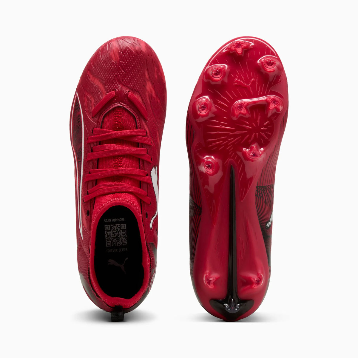 PUMA Black-Fast Red-Fire Orchid