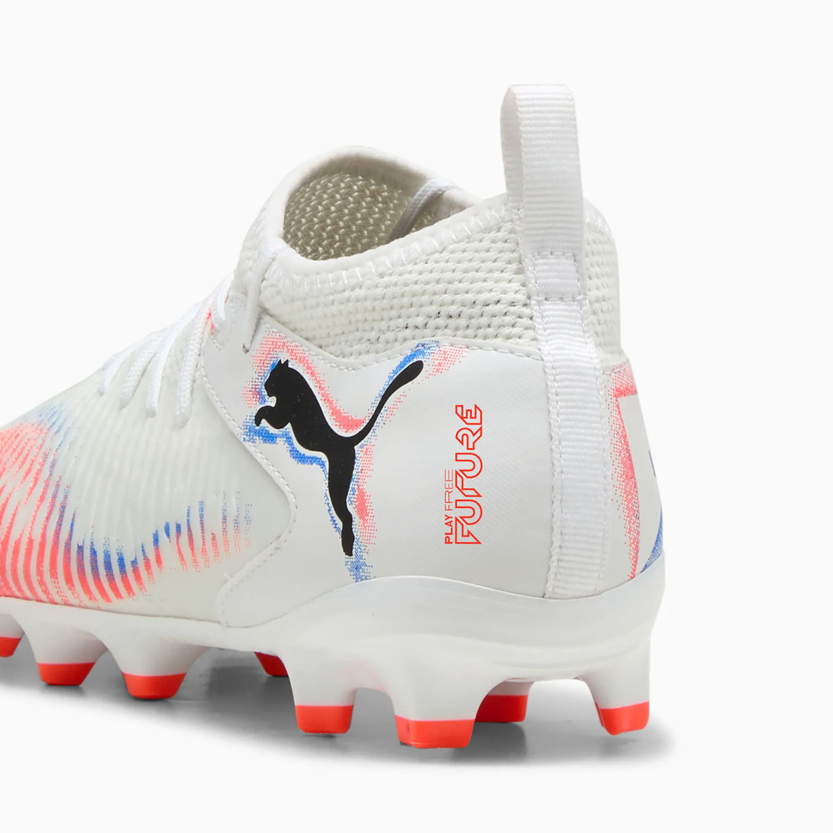 PUMA White-PUMA Black-Glowing Red