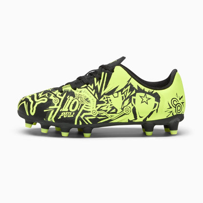 PUMA Black-Electric Lime