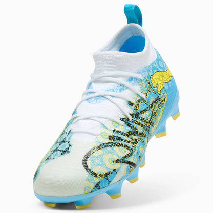 PUMA White-Vibrant Blue-Sun Stream-Light Aqua
