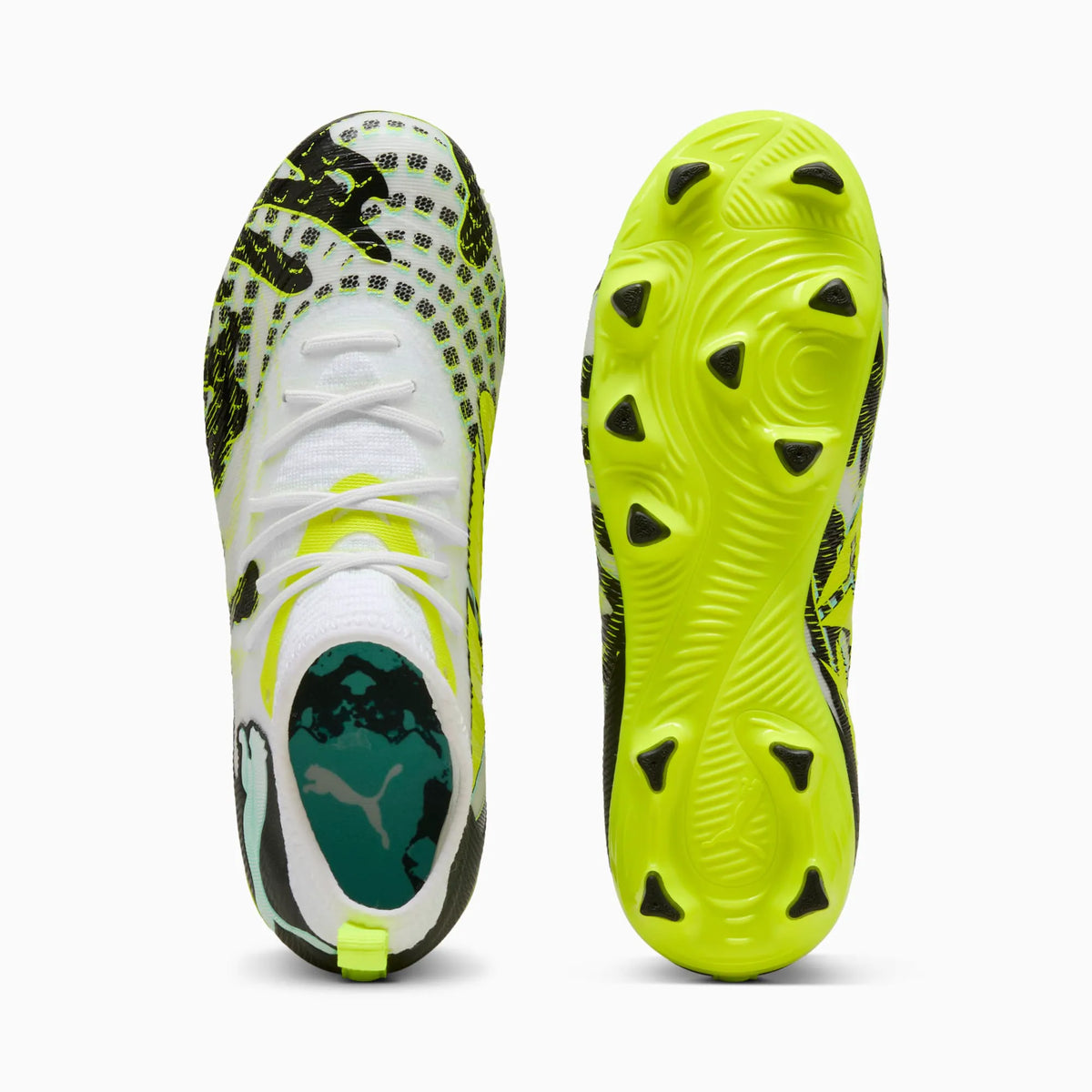 Yellow Alert-Mint Jelly-PUMA White-PUMA Black